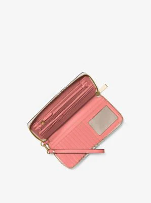 Logo Stripe Continental Wristlet - Image 38