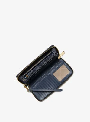 Logo Stripe Continental Wristlet - Image 51
