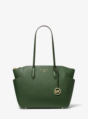 Marilyn Medium Saffiano Leather Tote Bag - Image 43