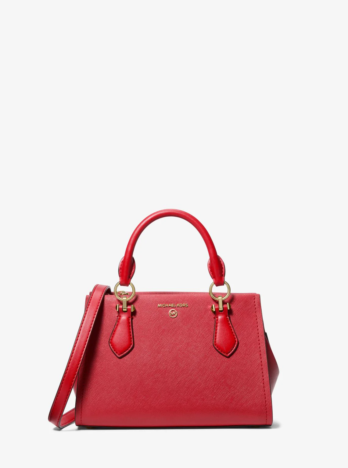 Marilyn Small Saffiano Leather Crossbody Bag - Image 10