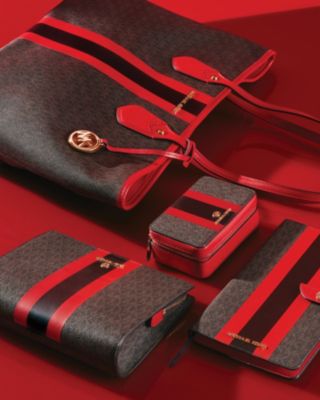 Medium Logo Stripe Zip Pouch - Image 18