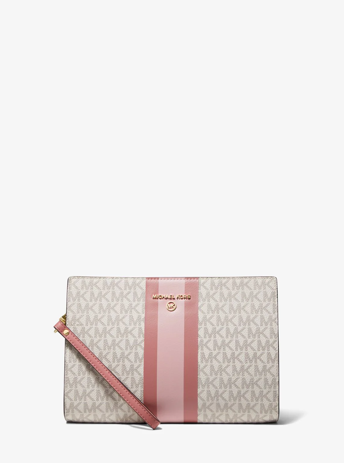 Medium Logo Stripe Zip Pouch - Image 20