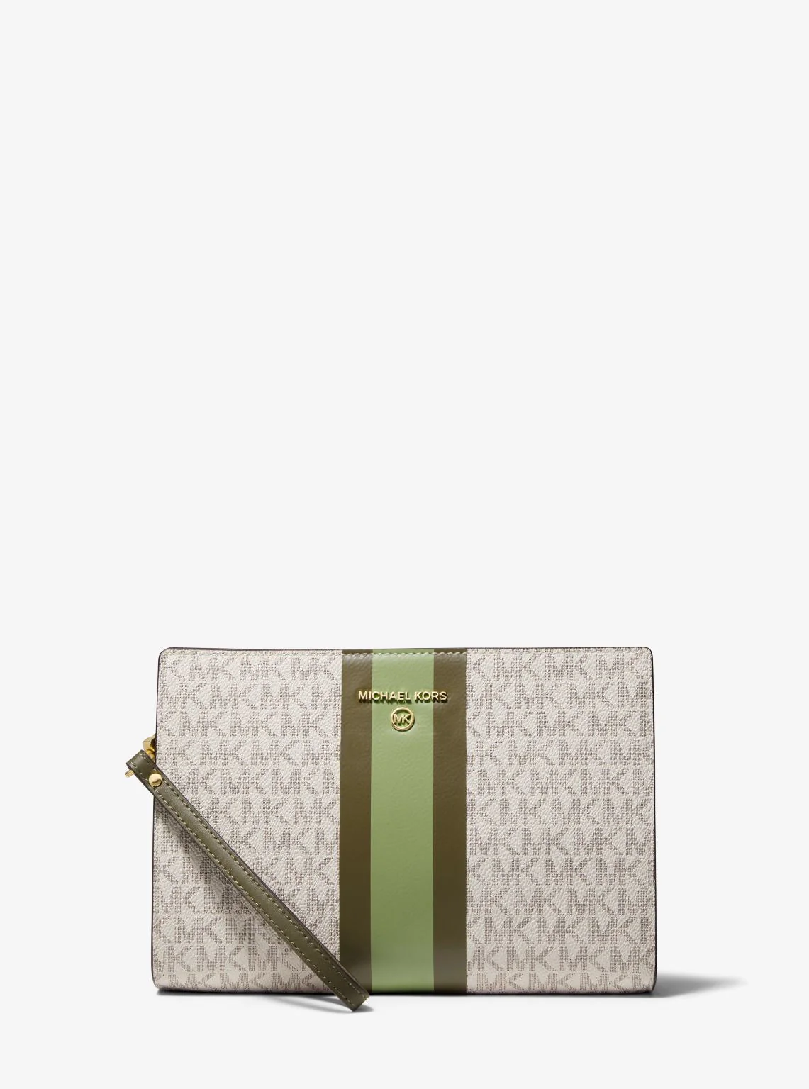 Medium Logo Stripe Zip Pouch - Image 24