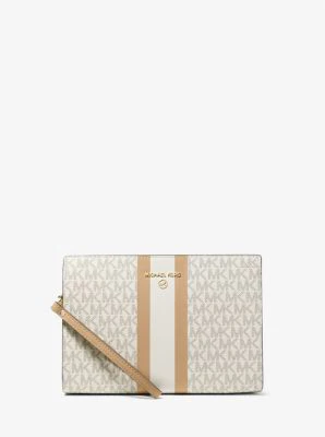 Medium Logo Stripe Zip Pouch - Image 29
