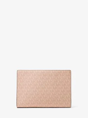 Medium Logo Stripe Zip Pouch - Image 4