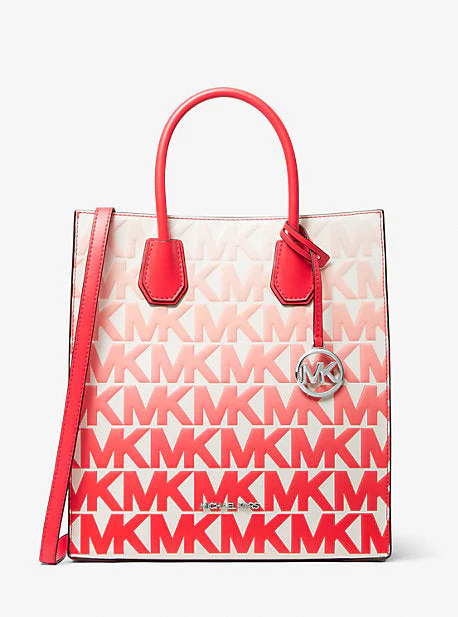 Mercer Medium Graphic Logo Print Faux Leather Crossbody Bag - Image 5