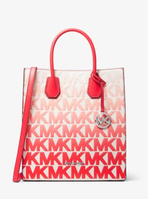 Mercer Medium Graphic Logo Print Faux Leather Crossbody Bag - Image 6