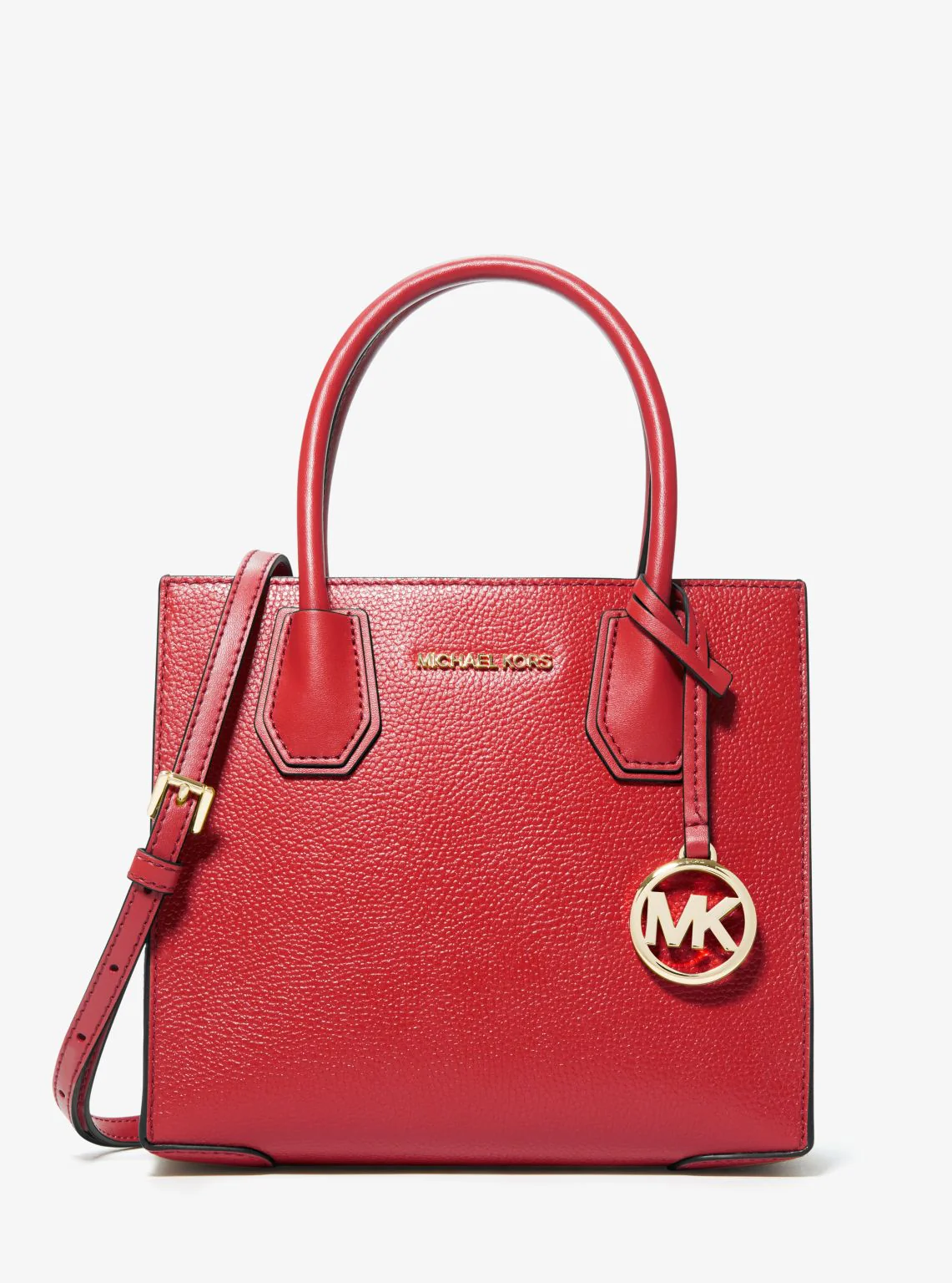 Mercer Medium Pebbled Leather Crossbody Bag - Image 55