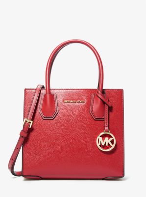 Mercer Medium Pebbled Leather Crossbody Bag - Image 56
