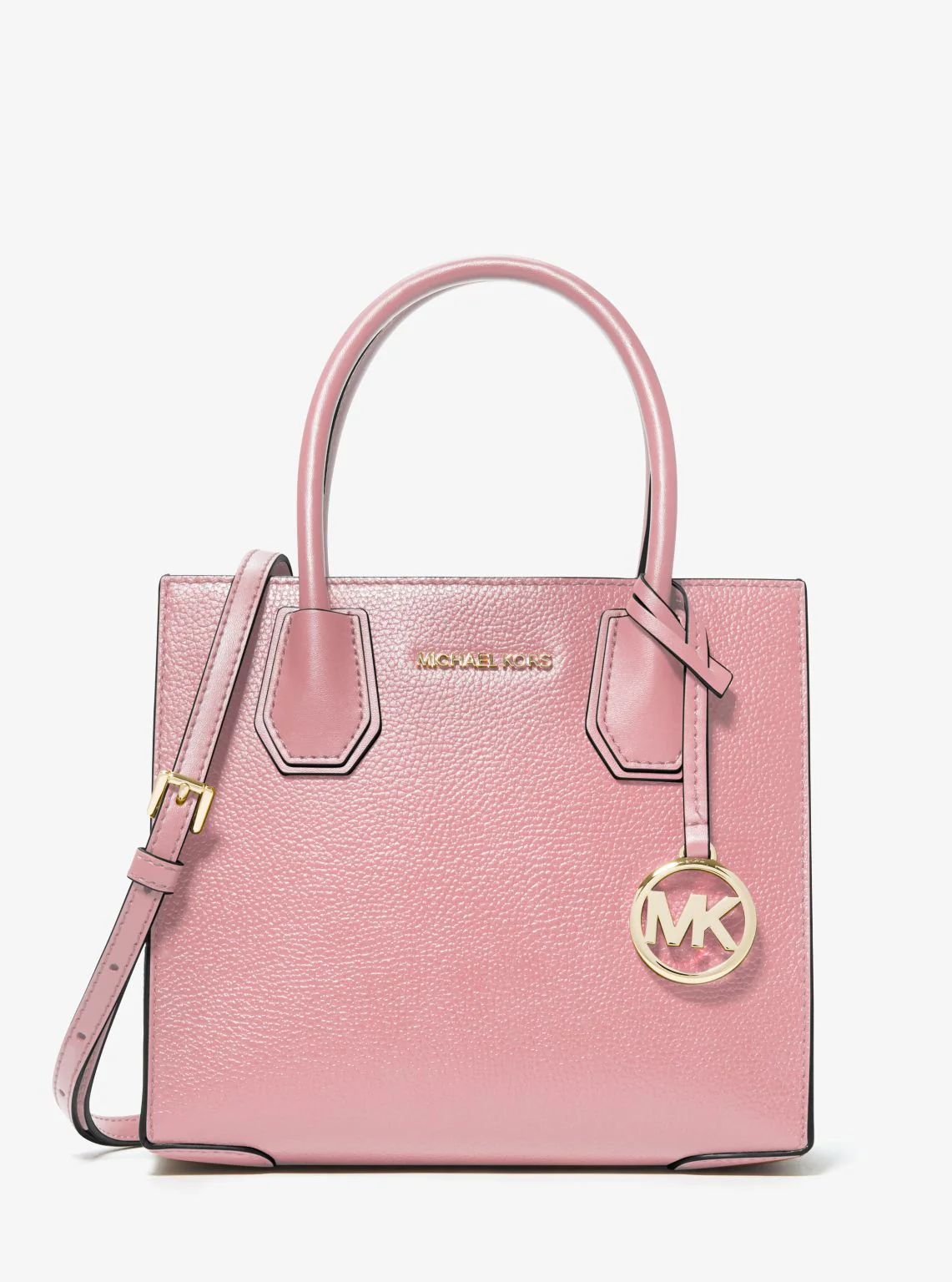 Mercer Medium Pebbled Leather Crossbody Bag - Image 59