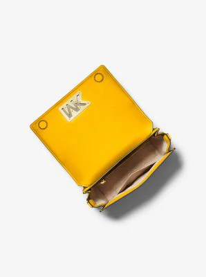 Mimi Medium Leather Messenger Bag - Image 3
