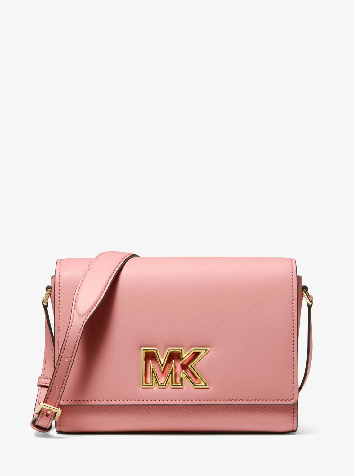 Mimi Medium Leather Messenger Bag - Image 5