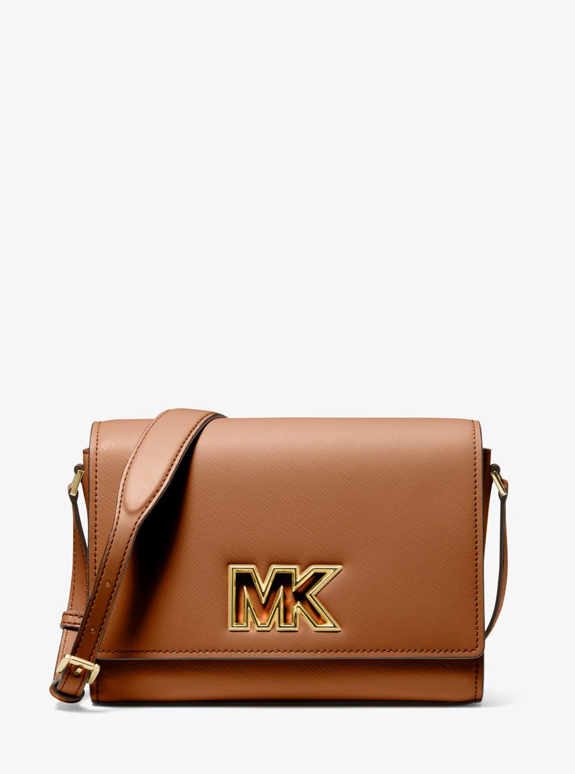 Mimi Medium Leather Messenger Bag - Image 9
