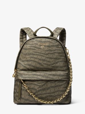 Slater Medium Animal Print Logo Backpack - Image 12