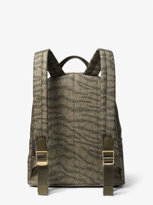 Slater Medium Animal Print Logo Backpack - Image 14