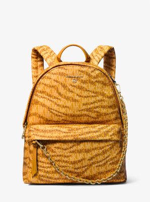Slater Medium Animal Print Logo Backpack - Image 7