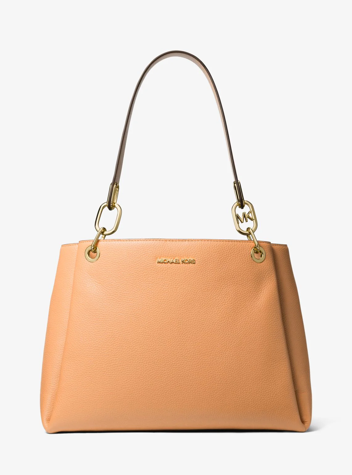 Trisha Large Pebbled Leather Shoulder Bag - Image 17