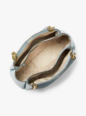 Trisha Large Pebbled Leather Shoulder Bag - Image 3