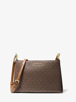 Trisha Medium Logo Crossbody Bag - Image 14