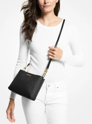 Trisha Medium Logo Crossbody Bag - Image 8