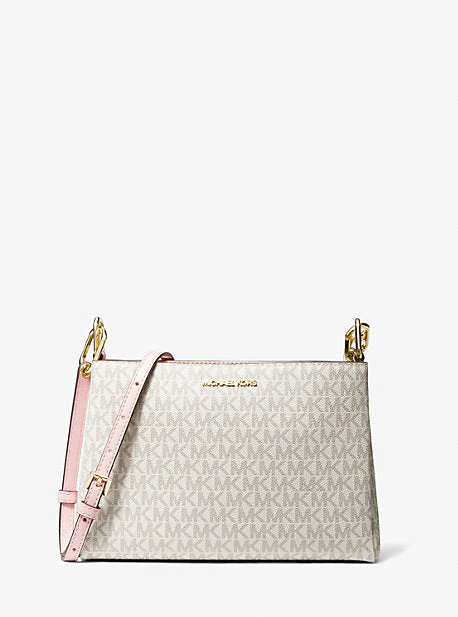 Trisha Medium Logo Crossbody Bag - Image 9