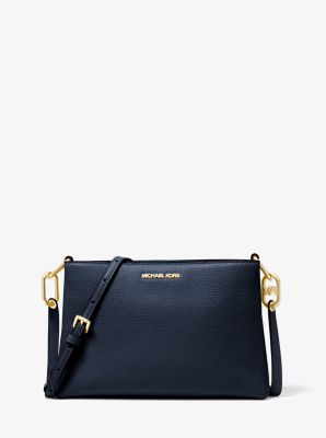 Trisha Medium Pebbled Leather Crossbody Bag - Image 18