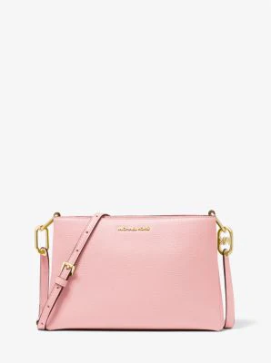 Trisha Medium Pebbled Leather Crossbody Bag - Image 22