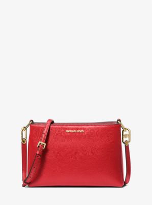 Trisha Medium Pebbled Leather Crossbody Bag - Image 26