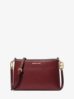 Trisha Medium Pebbled Leather Crossbody Bag - Image 34