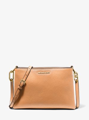Trisha Medium Pebbled Leather Crossbody Bag - Image 38