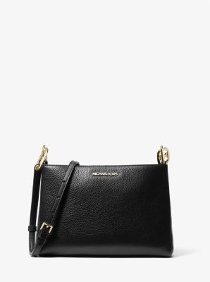 Trisha Medium Pebbled Leather Crossbody Bag - Image 6